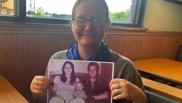 الطفلة بعد العثور