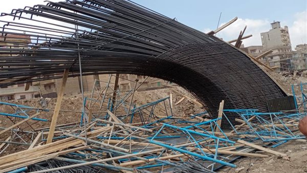 انهيار عمود كوبري