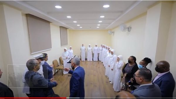 جانب من الزيارة