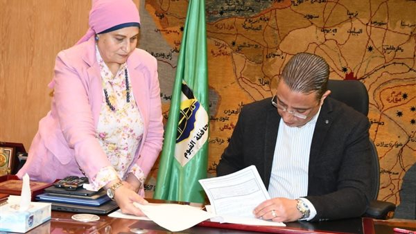 محافظ الفيوم يعتمد