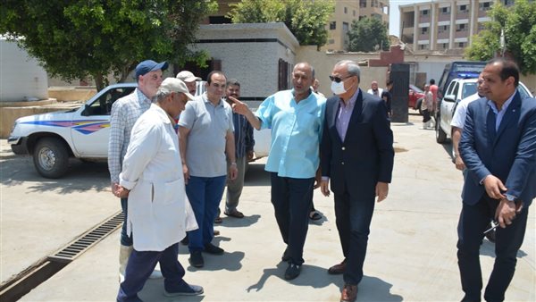 محافظ القليوبية خلال