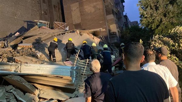 انهيار عقار بالوايلي