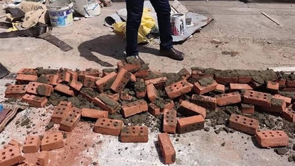 ازالة بناء مخالف