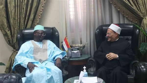 مفتى الجمهورية يلتقي