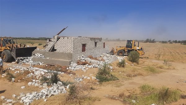 جانب من إزالة التعديات