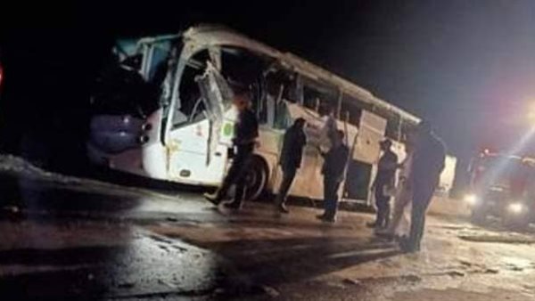 انقلاب أتوبيس سياحي