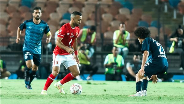 جانب من مباراة الأهلي