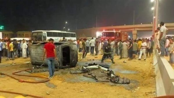 جانب من الحادث 