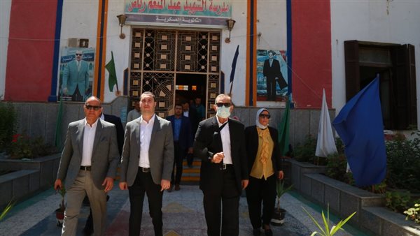 محافظ كفر الشيخ خلال