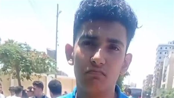 أحد الطلاب بالمنوفية