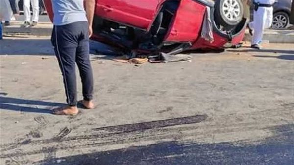 حادث مروع إصابة شخص