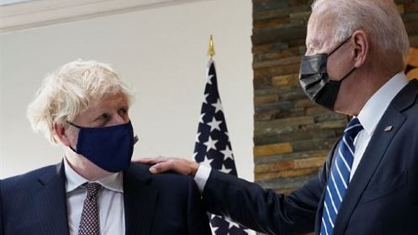 بايدن وجونسون