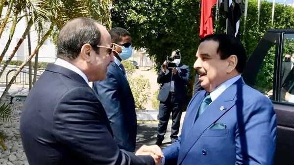 السيسي وملك البحرين