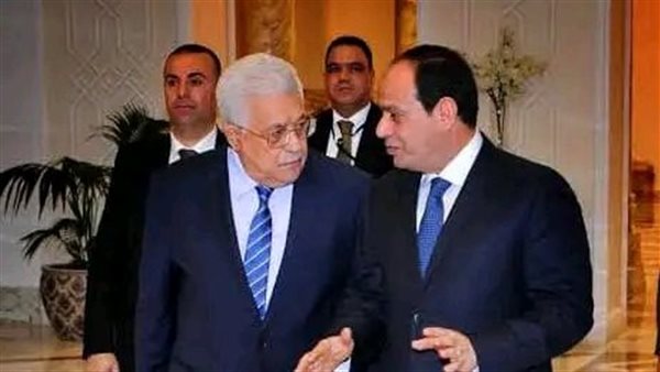 السيسي ونظيره الفلسطيني