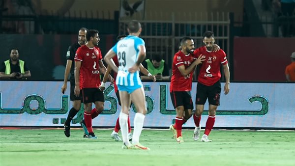 جانب من مباراة الأهلي