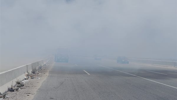 السيطرة علي حريق