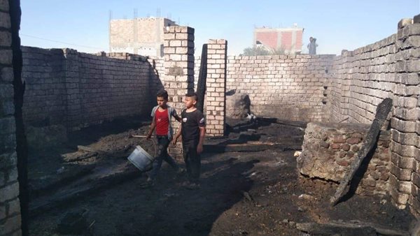 صورة من الحريق