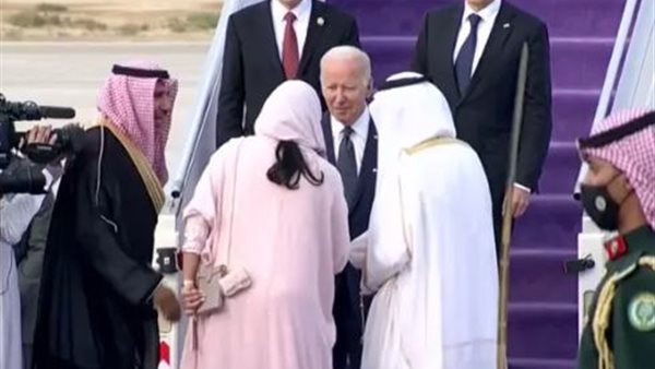 وصول بايدن للسعودية