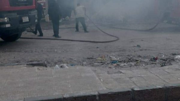 جانب من الحادث 