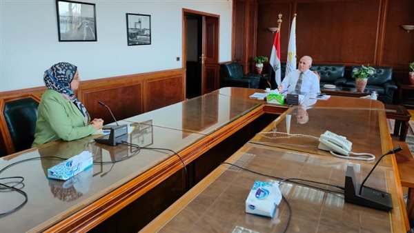 وزير الري خلال الاجتماع