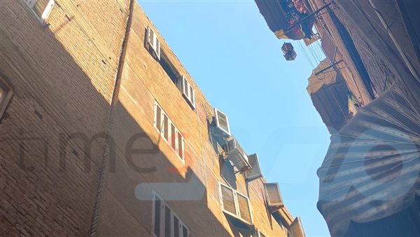 جانب من الحريق