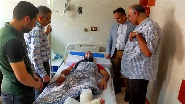 مصابين حادث الكنيسة