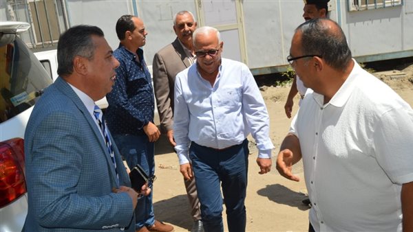 محافظ بورسعيد يتفقد