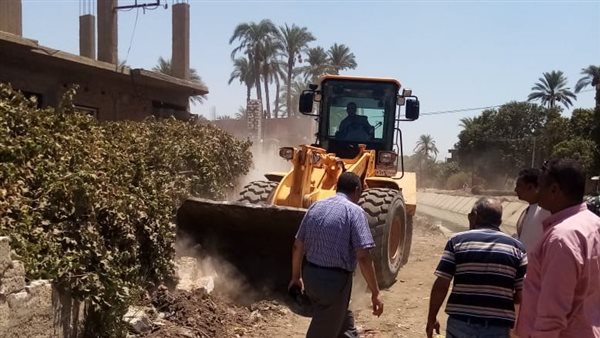 جانب من ازالة التعديات