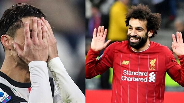 محمد صلاح ورونالدو