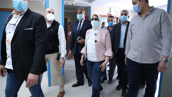 جانب من جولة وزيرة