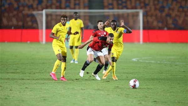 جانب من المباراة