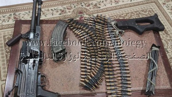 جانب من المضبوطات