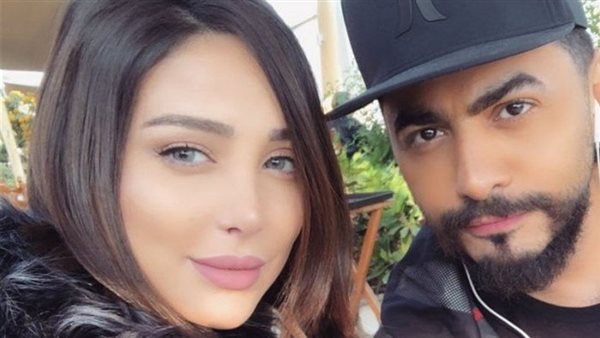 تامر حسني وبسمة 