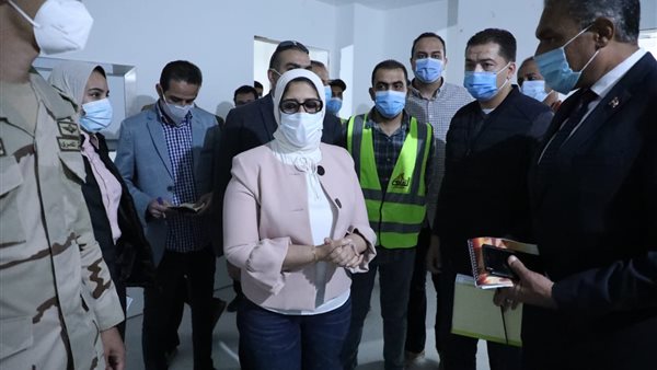 وزيرة الصحة هالة