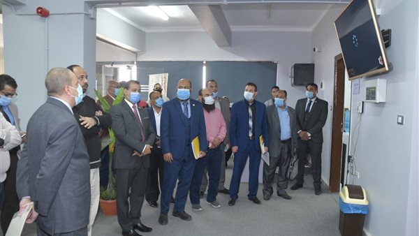 جانب من زيارة وفد