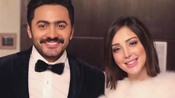 تامر حسني وبسمة