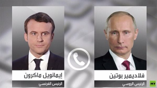 بوتين و ماكرون