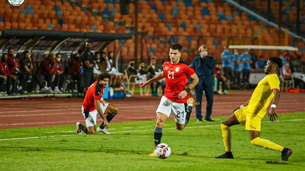 جانب من مباراة مصر