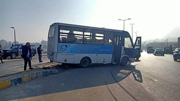 جانب من الحادث 