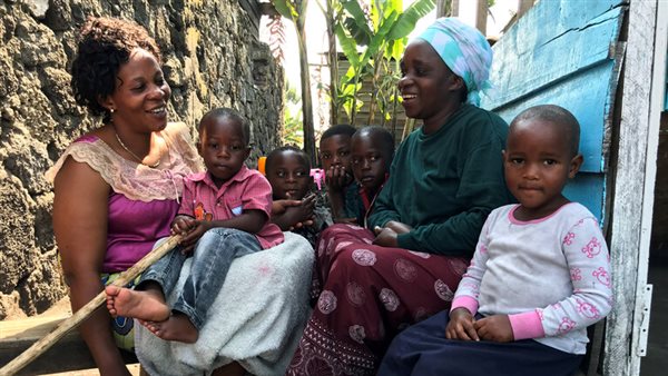 عائلات في الكونجو