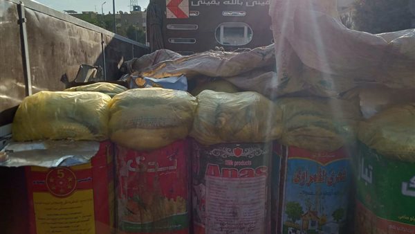 جانب من المضبوطات