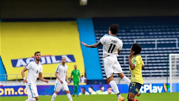 جانب من مباراة أوروجواي