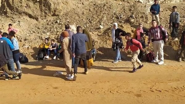 جانب من الحادث 