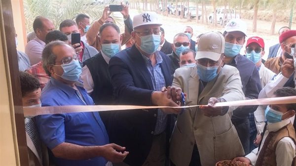 جانب من افتتاح وزير