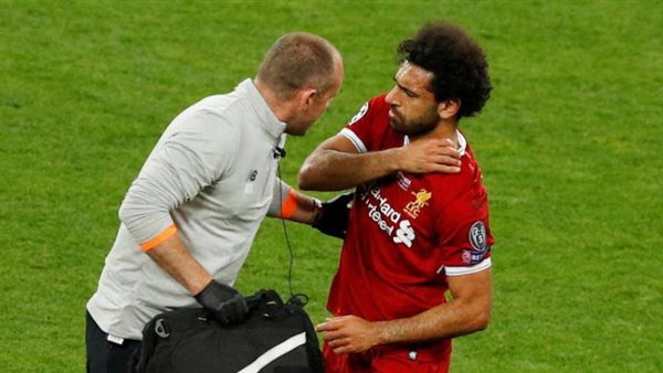 اصابة محمد صلاح في