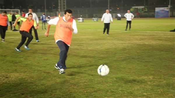 جانب من المباراة