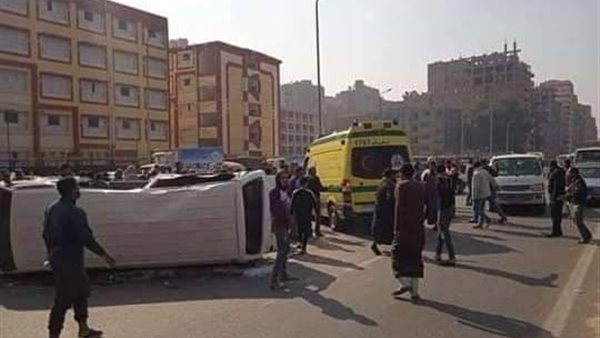 جانب من الحادث 