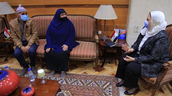 وزيرة التضامن وسيدة