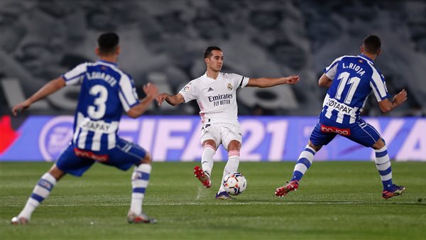 جانب من المباراة