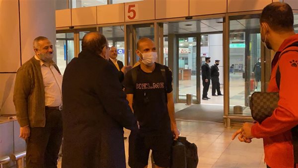 جانب من وصول بعثة